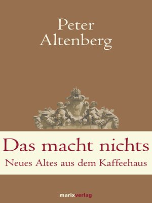 cover image of Das macht nichts